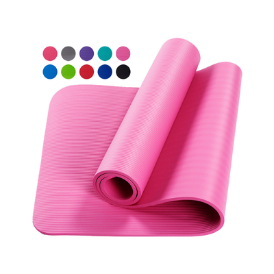 Outdoor Siłownia Pilates NBR Mata do jogi Solider Color Anti Tear Anti Slip 183 * 61 * 1 CM