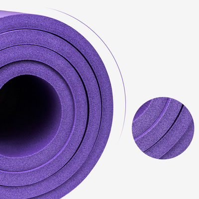 Mata do jogi z PVC Ekologiczna składana mata do jogi z nadrukiem Ticker Antypoślizgowa mata do jogi
